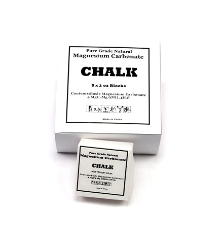 Gym Chalk-Inzer Advance Designs, powerlifting chalk and weightlifting chalk, for hand grip during workouts, strongman and powerlifting competitions