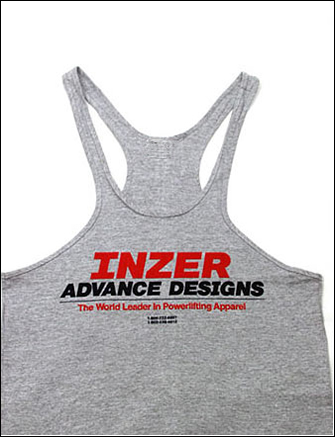 Tank Tops, Inzer Advance Designs, World Leader In
