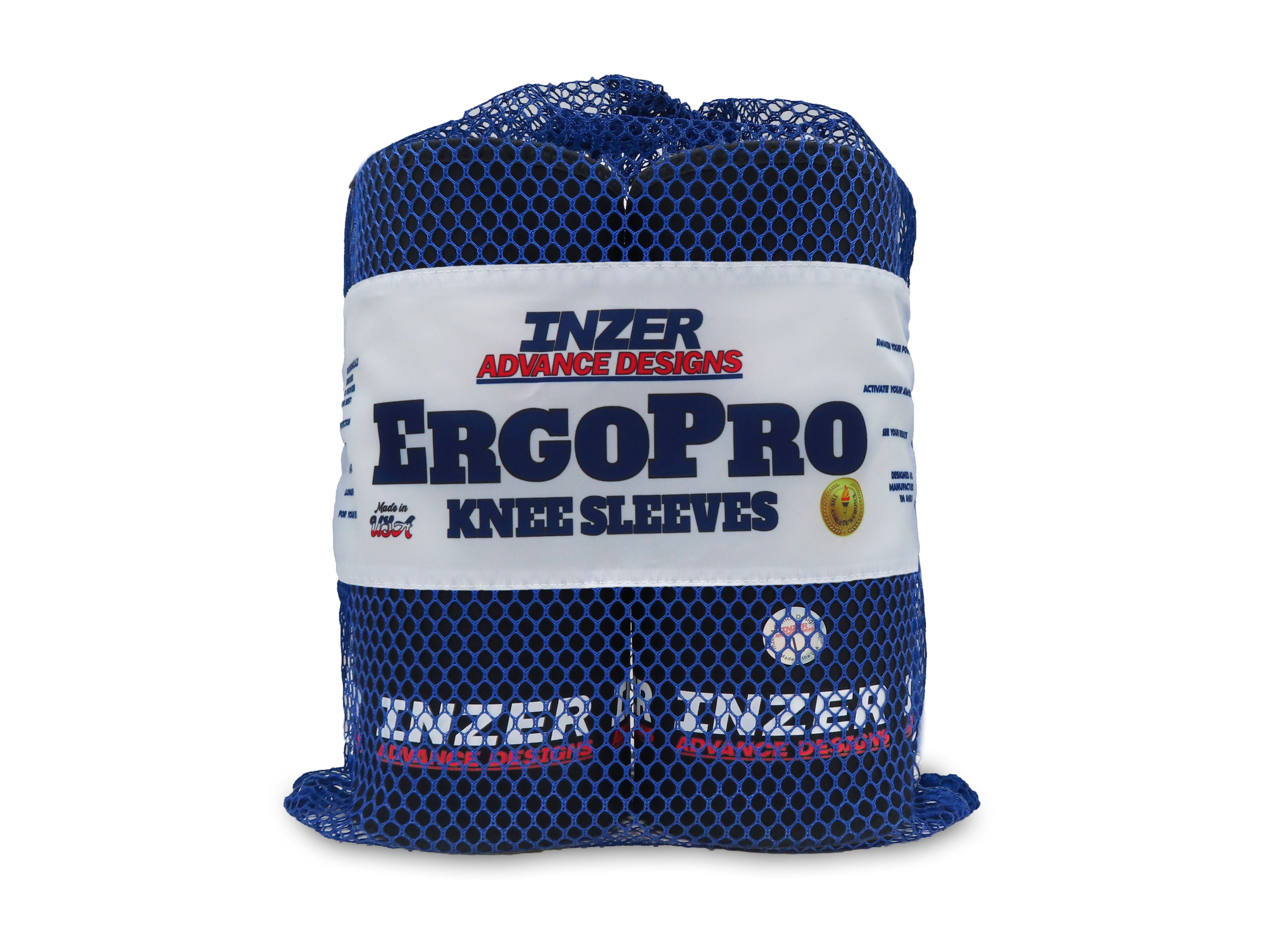 ErgoPro Knee Sleeves, The Ultra Performance Powerlifting Knee 