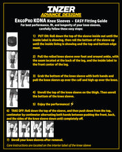 Load image into Gallery viewer, ErgoPro KONA Knee Sleeves™ (conical shaped ErgoPro)