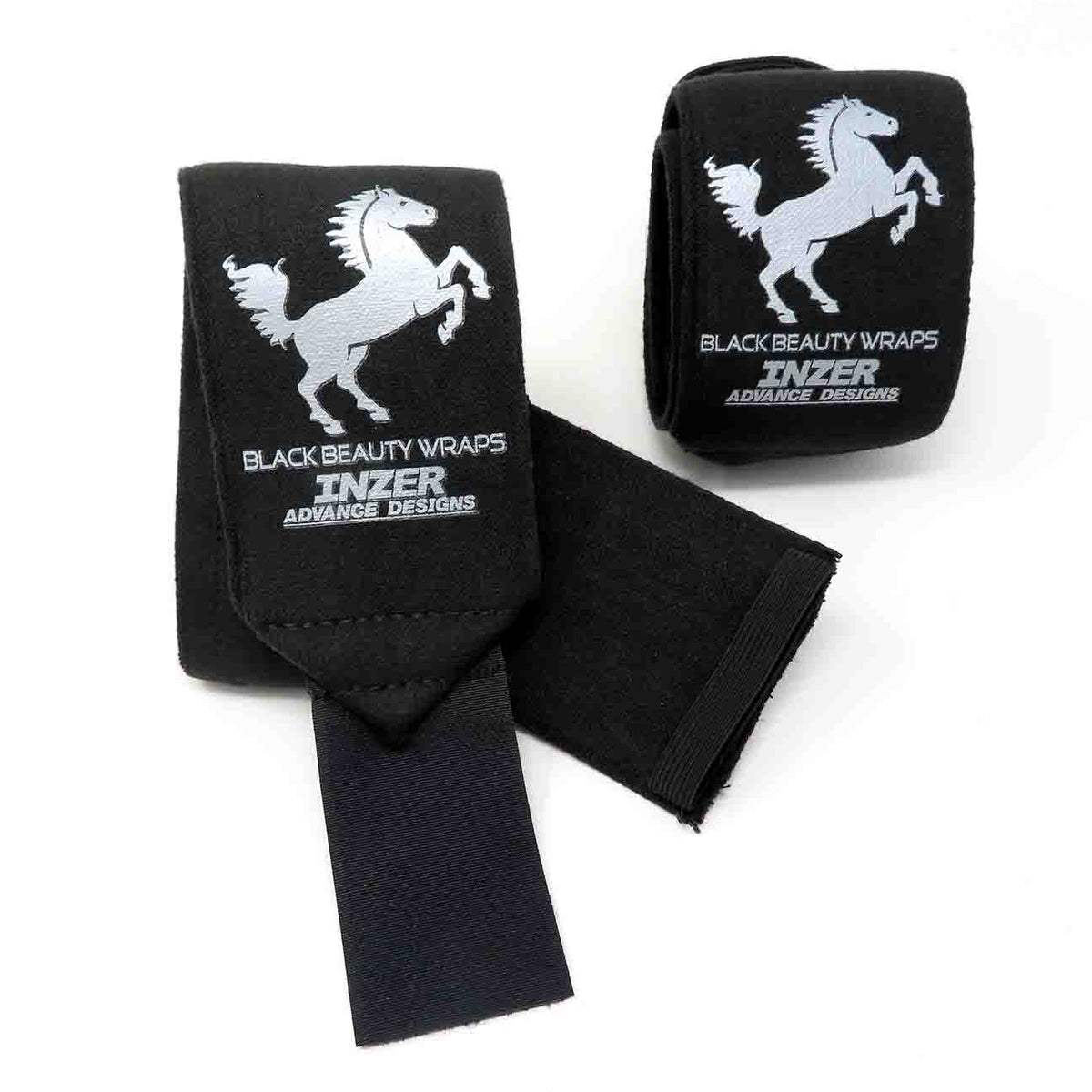 Black Beauty Wrist Wraps for Powerlifting Bench Pressing Weightlifting ...