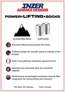 Inzer Designs Inzer Power Deadlift Socks instantly increase powerlifting performance ...