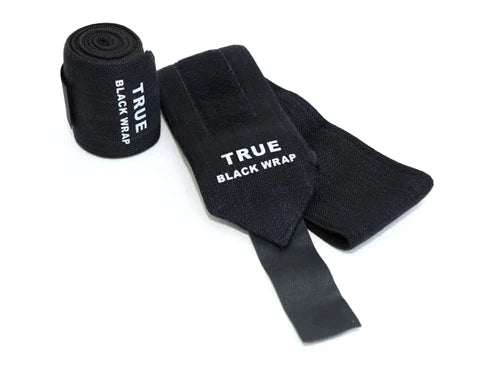 True Black Wrist Wraps
