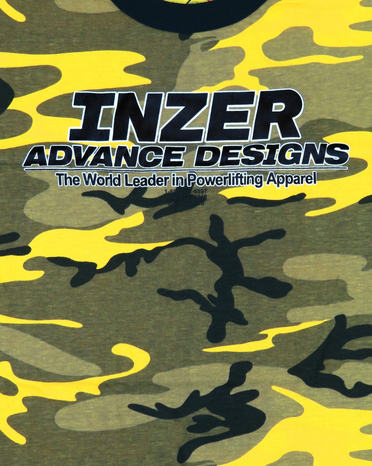 Inzer Designs Inzer Logo Yellow Camo T-shirt – Inzer Advance Designs