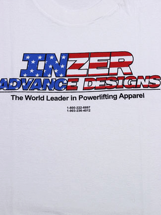 Inzer Logo Stars & Stripes T Shirt - Inzer Advance Designs