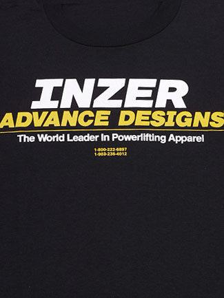 Long Sleeve, Inzer Logo Black - Inzer Advance Designs