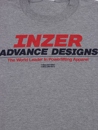 Inzer Logo Oxford T Shirt-Inzer Advance Designs