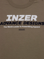 Inzer Logo Khaki T Shirt - Inzer Advance Designs