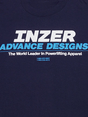 Inzer Logo Navy Blue T Shirt - Inzer Advance Designs
