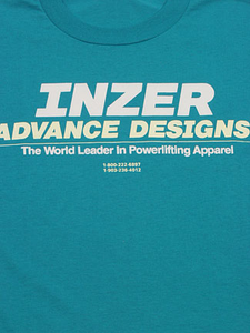 Inzer Logo Jade T Shirt-Inzer Advance Designs, The World Leader In Powerlifting Apparel And Powerlifting Belts